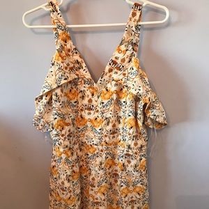BRAND NEW Yellow romper